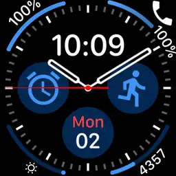 apple watch 7.6 azul