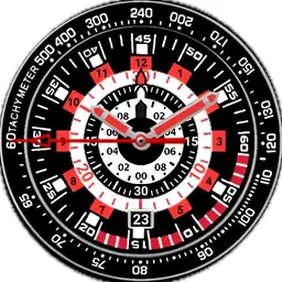 CJP369 Circular Chrono with Rear Animations