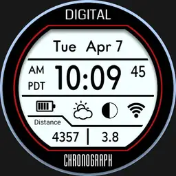 Digital Chronograph 1