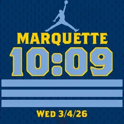 Marquette Golden Eagles Jordan Light Blue