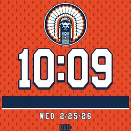 Fighting Illini 2000 Orange Jersey Chief