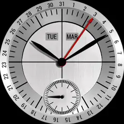 Brute CLASSIC PLUS Perpetual Calendar Metallic Steel Watch