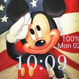 Mickey salute digital