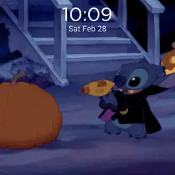 Stitch Halloween Animated