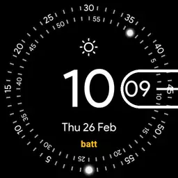 Pixel Watch 3 with battery indicator Copy