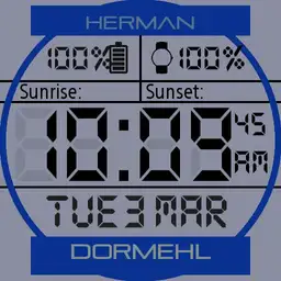 Herman se Digitale Horlosie
