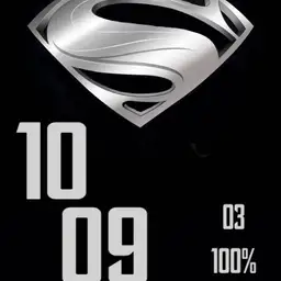 Covy Superman black suit