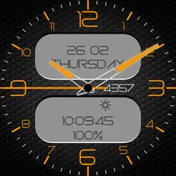 themable digital/analog watchface