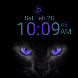 purple eyes Cat