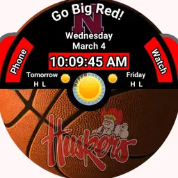 Husker Basketball Half