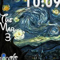 noche estrellada miwatch xiaomi