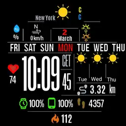 clock All info B