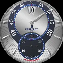 Perrelet Jump Hour Model # A1037-1