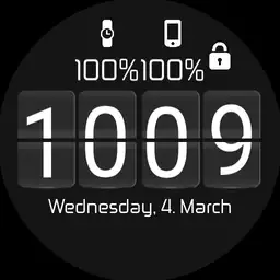 Simple digital battery and weather info Copy3