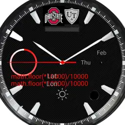 Simple OSU/UT Animated Face no/SW or DoW dial Copy