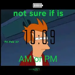 suspicious Fry