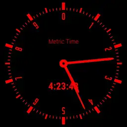 Nameless Decimal Time Watch