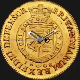 Gold, Great Britain, 1/2 Guinea, 1802
