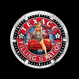 TEXACO PIN-UP