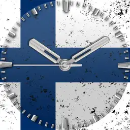 Finland Flag Multi Info Europe Collection
