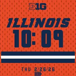Fighting Illini 20s Orange Jersey