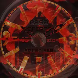 Inferno KV Casa In Fiamme Terrore Orologio GKJ18 MC