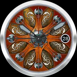 WDS VIKING SYMBOL DATE WATCH