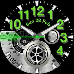 mechanical futuristic watch