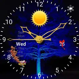 Merry Christmas Animated watch