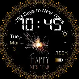 New Year Sparkler