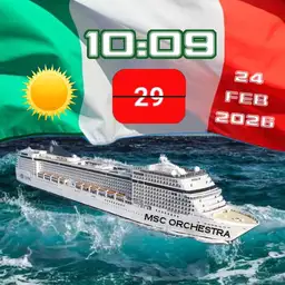 msc orchestra flag