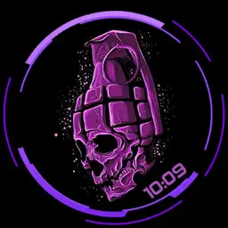 PINK F1 SKULL