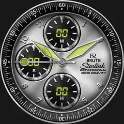 STARLINK Metallic Version Pilot Astronaut Chronometer Watch by DNB