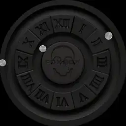 FoxBox Skull Watch Copy