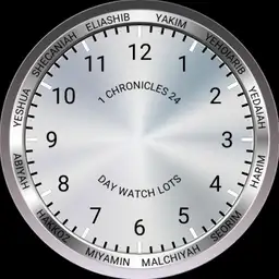 Wall Clock Simple - White/Silver
