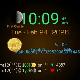 Time and weather