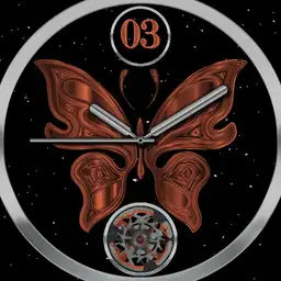 Butterfly Ucolor Tourbillon