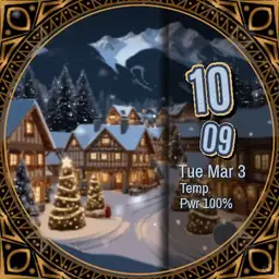 Christmas Chalet Village
