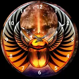 winged scarab