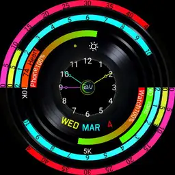 Color Full Watch.