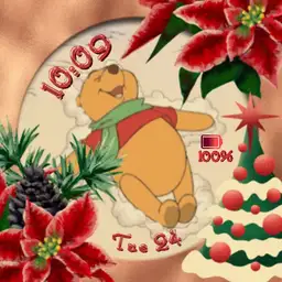 Winnie the Pooh Makes Snow Angels