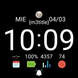 Watch Info Complications WearOs v2