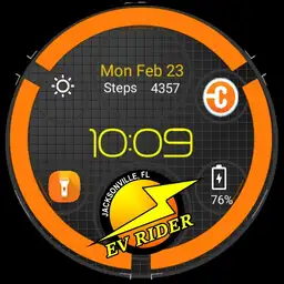 EV Rider Orange Crush