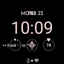 Pixel Watch Copy Digital with Weather
