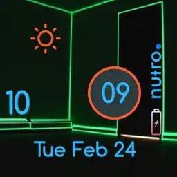 Neon Watch Round