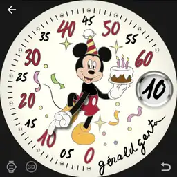 Gerald Genta Mickey Mouse Only Watch 2023