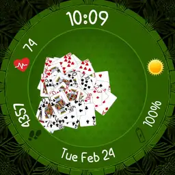 Smiley Face Card Shuffle