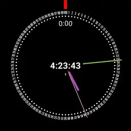 Fractions 10h Decimal Time Watch