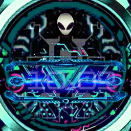 alien data hub in 3D