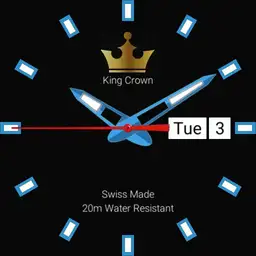 Blue King Crown